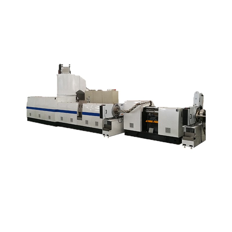 150 mm screw waste plastic recycling extrusion granules machine granulator production line