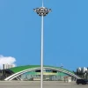 15m~45m height customized Solar LED high mast light with lifting system