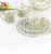 Import 15PCS victoria ceramic  tea pot set porcelain for wholesale from China