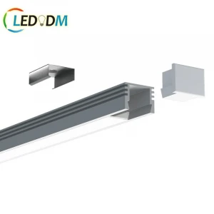 1602  aluminum profile led strip light install