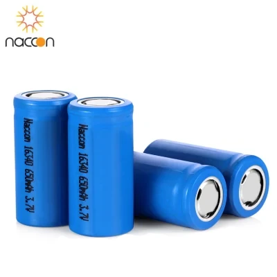 16340 400mAh 3.2V Rechargeable LiFePO4 High Energy Lithium Ion Battery