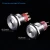 Import 19mm 2 way or 3 way maintain 3 position metal key switch from China