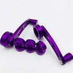 2 billet Aluminum car window handle chrome