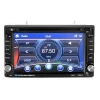 2 din universal supporting navigation car DVD player with HD touch screen