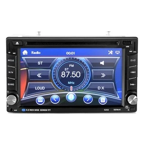 2 din universal supporting navigation car DVD player with HD touch screen