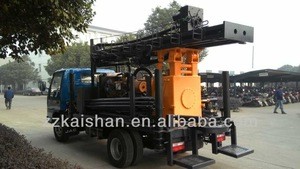 200m depth water drilling rig and Easy Operate truck mounted water well drilling rig for sale