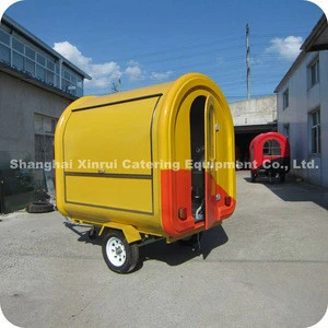 2013 New Design Mini Food Caravan Trailer with Big Wheels Single Window XR-FC220 B
