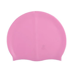 2016 Best Selling Cartoon Pattern Silicone Swimming Caps Swimming Hat