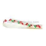 2017/factory price gift packaging ribbon with stockings for christmas(IBX-103B)