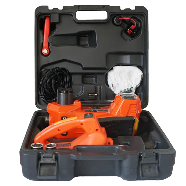 2018 High quality mechanical tools for car with 12V jack electric and impact wrench set.
