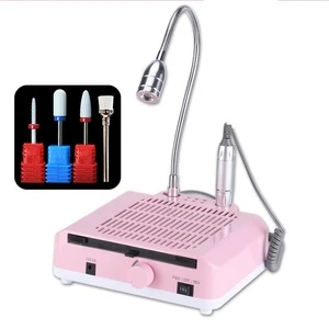 2018 Portable Electric Nail Art Drill Professional Manicure Pedicure Set 110V/220V 30,000 RPM EU Plug with Dust Collector