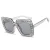 Import >>>2018 Summer Style Women Square Vintage Bling Rhinestone Sunglasses for Women Oversize Sun glasses from China