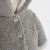 Import 2019 baby boys winter thick jacket kids grey fleece warm coat from China