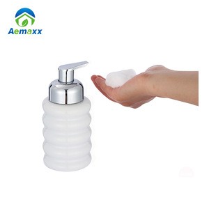 2019 Portable Glaze Surface Ceramic Liquid Foam Soap Dispenser