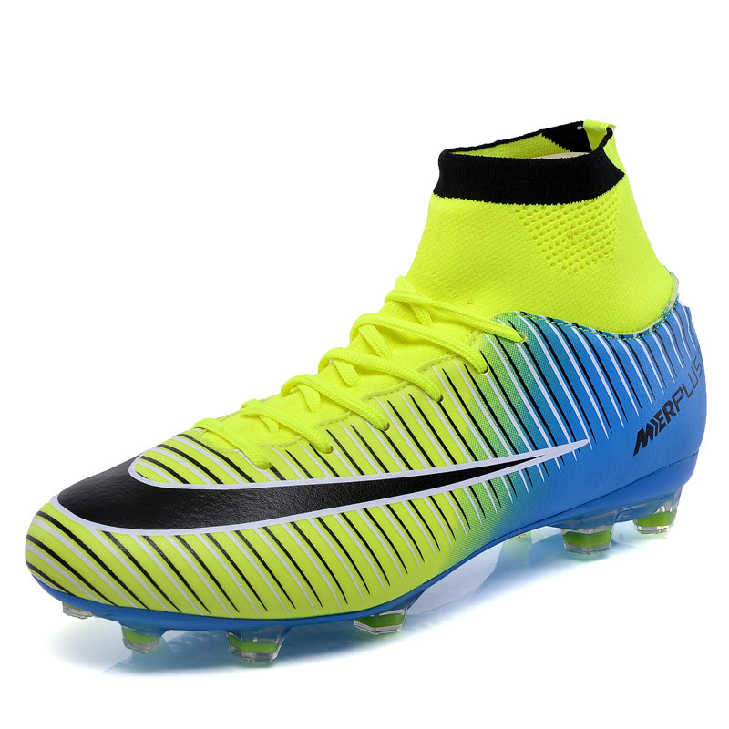 2019 Soccer Boots Football Spike Shoes Men Football Studs Shoes High Quality Adult Soccer Shoes