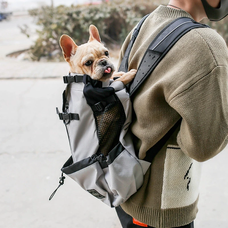 2020 Amazon Hot Sale  Pet Travel Bike Carrier Cat Dog Travel Bag With Higher Quality Nylon Pet Shoulder Traveler Backpack