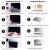 Import 2020 amazon hot sale removable privacy filter eye protect anti glare and UV proof privacy screen protector for computer from China