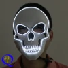 2020 Amazon Hot Selling Guangdong Creative Neon Party Mask LED Rave Mask Halloween
