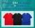 Import 2020 Fashion casual 200G Plus Size T-shirts Men Custom Printing In Bulk Cotton Street Wear Graphic T Shirts from China