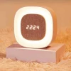 2020 Hot Selling Desk Table Digital LED Clock Alarm Mini Cheap Home Office Students Night Light Clock