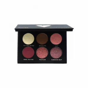 2020 instagram popular eyeshadow palette black design makeup blush packaging