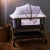 Import 2020 New born baby crib  adjustable aluminum baby crib portable automatic baby crib from China