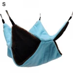2020 new hot sale luxury double bondage hammock warm keeping hammock hamster sugar glider winter