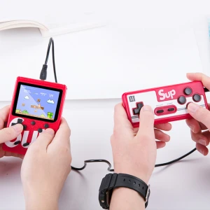 2020 new portable retro built-in console 400 games support 2 player 8-bit 3.0 inch for child gift handheld game players