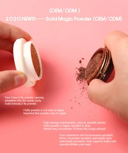 2020 NEWEST 1.5g Solid Magic Nail Powder Chrome Mirror Glitter Pigment Powder