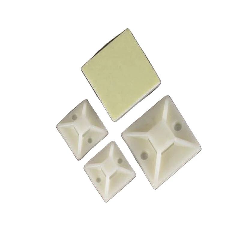 2020 White Color Hot Sale Self Adhesive Cable Tie Mounts