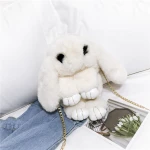 2021 Hot Sale Fashion Trend New Design Handbag Cute Rabbit Handbag Novel Lady Cross Body Bag