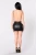 Import 2021 Hot Sale Women Sleeveless Bodycon Party Sexy Mini Leather Dress Summer Backless Night Club Wear Black Package Hip Dress from China