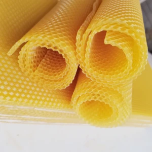 2021 Hot selling Premium Grade Natural Pure Beeswax Foundation Sheet for Sale