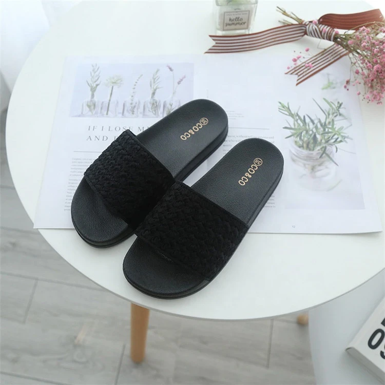 2021 Ladies Slides Sandals Indoor Non-slip Summer Beach Plastic Slippers Women Wholesale