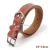 Import 2021 new design Luxury Genuine Leather Dog Collar from China