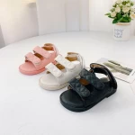 2021 Summer Girls Buckle Ankle Strap Sandals Children Fashion Casual Sandals Shoes Summer Light Flat Child Sandals