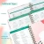 Import 2022 Factory Direct Customizable Office Supplies Paper Daily Weekly Monthly Planner Hardcover Spiral Notebook with tabs from China