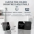 Import 2023 New multi-functional 15W wireless charger custom LOGO with LED clock alarm thermometer mobile phone stand from China