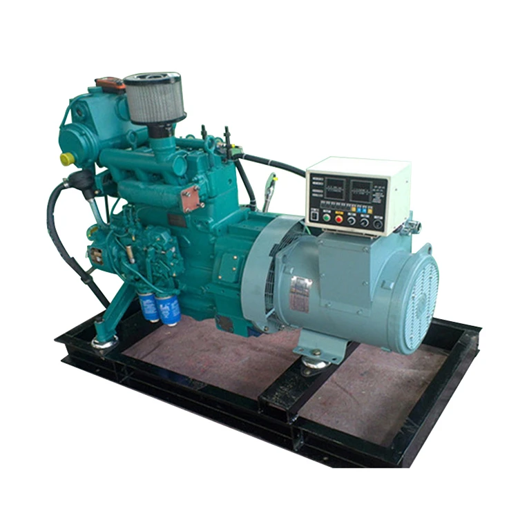 20kw 25 kw 30kw to 300kw Ship Boat Harbour Electric Power Water Cooled Engine Diesel Marine Generators