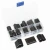Import 24Pcs Black Steel Hole Hollow Cutter Punch Set Box Home Handmade Leather Craft DIY Tool from China