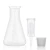 Import 250ml Narrow Mouth Plastic Flasks homebrew beaker from China
