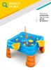 25pcs floating plastic fish toys funny fishing for toddler bath toys