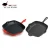 28 cm Cast Iron Square Grill Pan Non Stick Steak Frying Pan for Electric or Gas Stove Tops