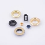 28mm Flat Surface Curled Edge Eyelet for Garments Shoes Leatherware Curtain