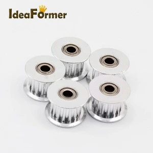 2GT Idler Timing Pulley Passive 16/20/NO Teeth Bore 3/5mm Width 6/10mm for 3D Printer