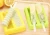 Import 2pcs /set Wave  cuboid shape Silicone ice cream tubs with plastic lid and sticks mold DIY Popsicle & fruit ice cream from China