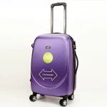 3 PCS SET 4 wheels  ABS trolley luggage suitcase with custom logo