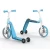 3 wheels 2 in 1 multi-function kids scooter &amp; balance bike children bicycle
