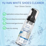 330ml White Shoes Cleaner Sneaker Cleaning Spray Multipurpose Shoe Cleaner Spray