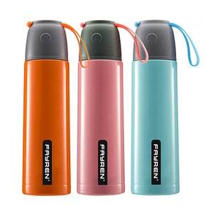 350ml 500ml stainless steel cute bullet insulated vacuum thermos flasks